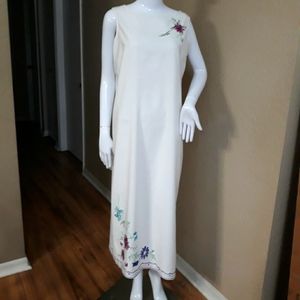 JM Collection Linen maxi Dress